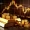 Gold Bars on Financial Graphs Amid US-Iran Geopolitics